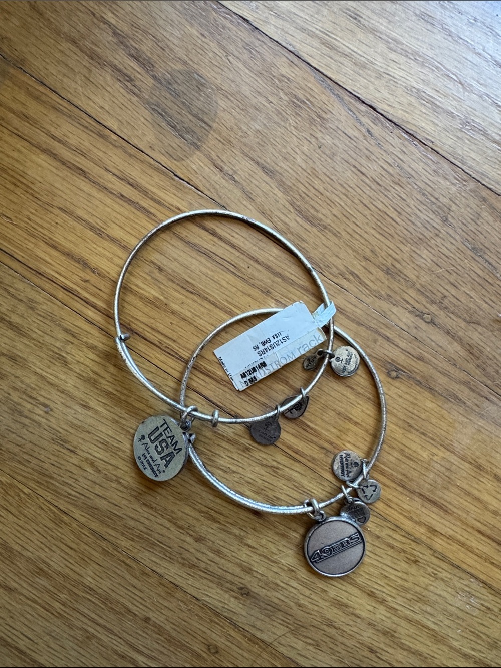 Alex and Ami Bracelets - Team USA and 49ers